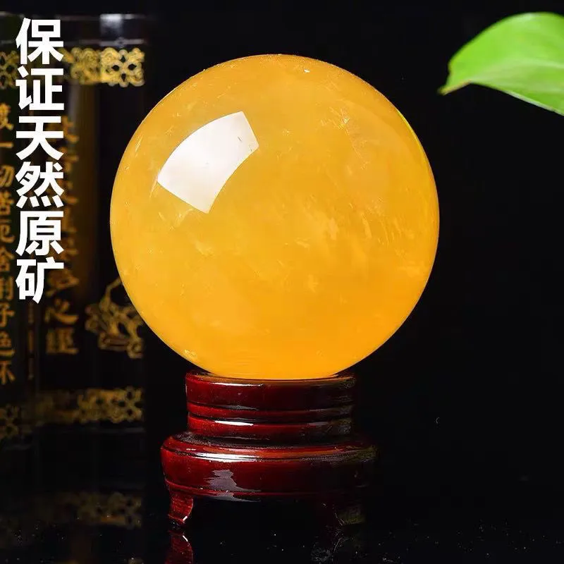 纯天然黄水晶