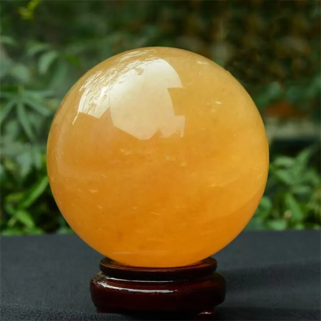 纯天然黄水晶