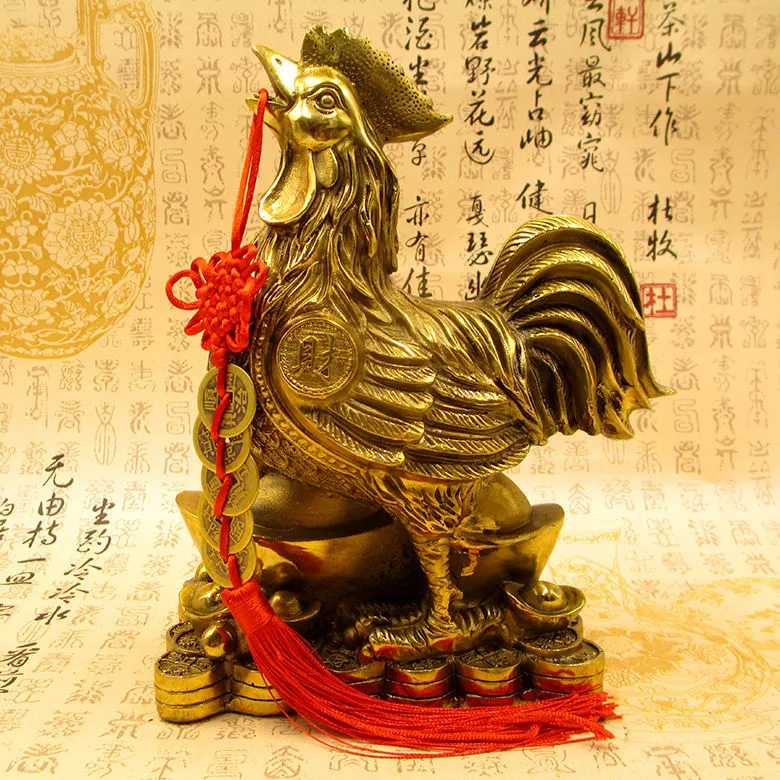 斩烂桃花铜金鸡