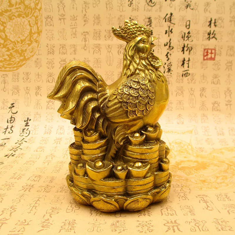 斩烂桃花铜金鸡