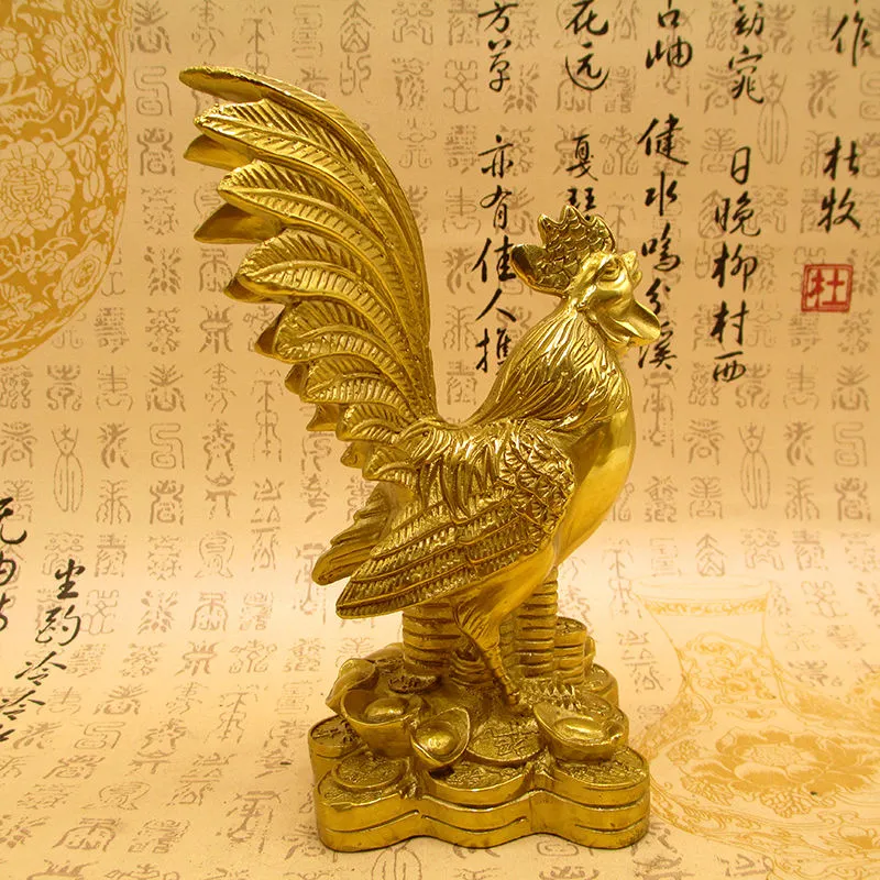 斩烂桃花铜金鸡