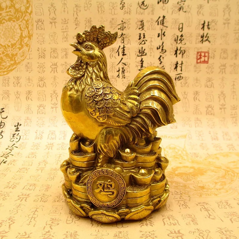斩烂桃花铜金鸡